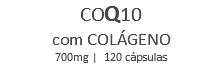COQ10 com COLÁGENO 700mg | 120 cápsulas